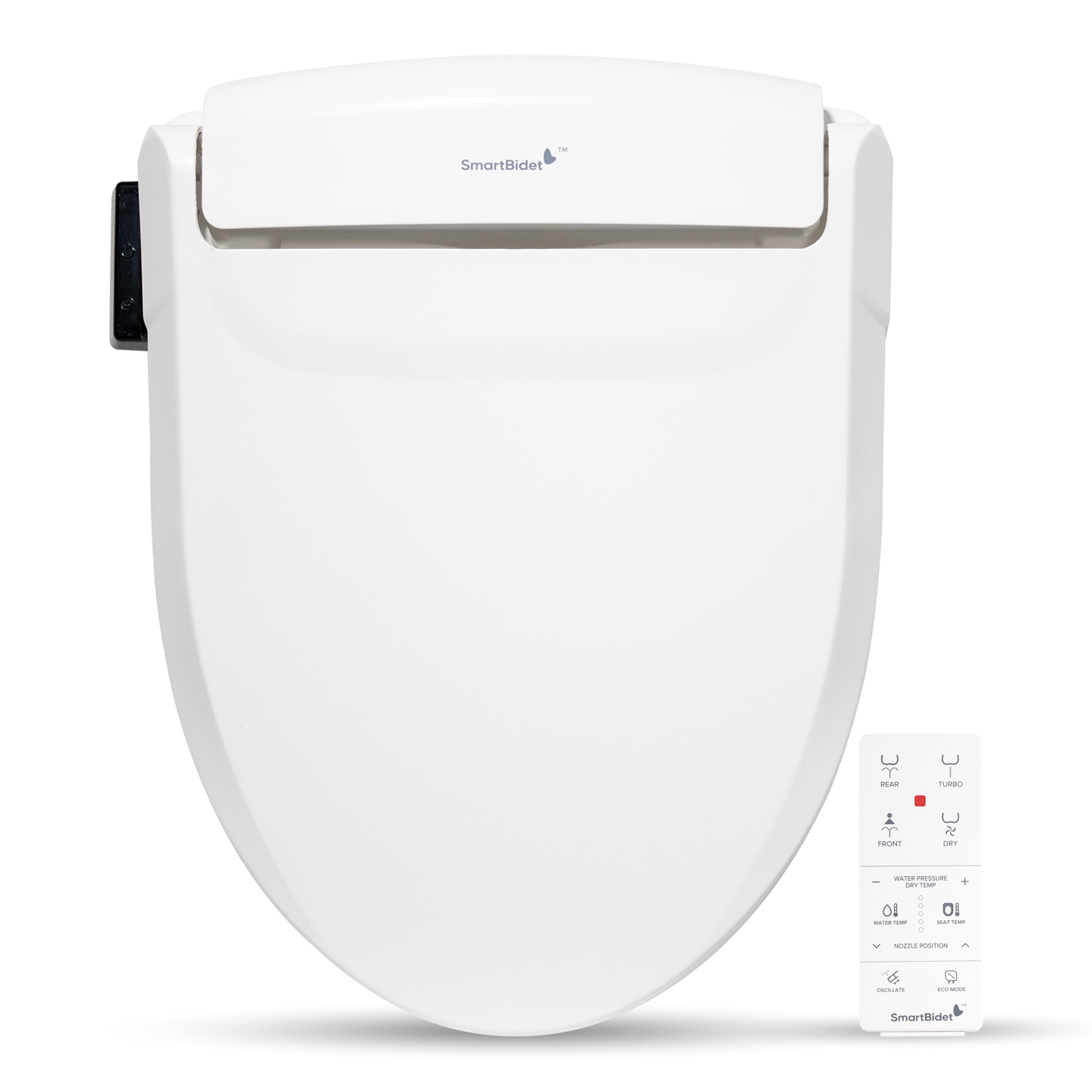 SmartBidet SB-1000 Electric shops Bidet Seat for Elongated Toilets with Remote Control